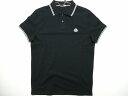 【MONCLER/モンクレール/ポロシャツ/POLO/TEE/半袖/鹿の子Tシャツ】【メンズ/2019SS/春夏/773/ダークネイビー系】【サイズS/M/L/XL】【83043-00-84556】