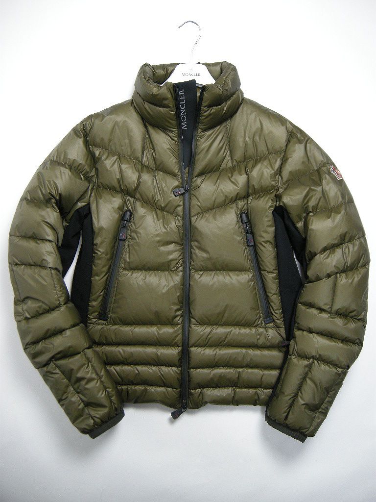 【送料無料】【MONCLER/モンクレール/GRENOBLE/グルノーブル/CANMORE/カンモール/カンモア】【メンズ/2019-2020AW/秋冬/ダウンジャケット/ダウンパーカー/241/カーキ系】【サイズ2/3/4】