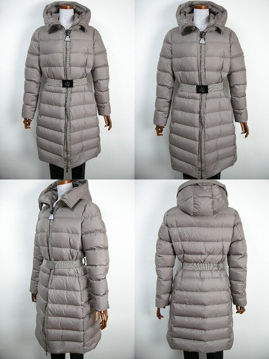 【送料無料】【MONCLER/モンクレール/FABRE/ファブレ】【レディース/女性用】【2015-2016AW/15-16秋冬/フードダウンコート/ダウンジャケット/ダウンパーカー/ダウンブルゾン/アウター/ダウンコート/266/モカベージュ系】【サイズ3/4】