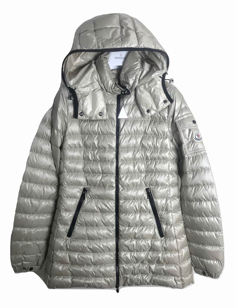 【MONCLER/モンクレール/MENTHE GIUBBOTTO】【レディース/2020SS/春夏/フード付きライトダウンコート/ライトダウンジャケット/20J/ベージュ系/ダウンパーカー】【サイズ0/1/2/3/4】