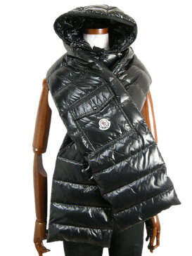 【MONCLER/モンクレール/SCIARPA/フード付きダウンマフラー/ダウンストール/フードダウン/レディース/メンズ/ユニセックス/2020-2021AW/秋冬/999/ブラック/黒/3C512-00-C0065/サイズFREE】