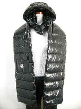 【MONCLER/モンクレール/SCIARPA/フード付きダウンマフラー/ダウンストール/フードダウン/レディース/メンズ/ユニセックス/2020-2021AW/秋冬/999/ブラック/黒/3C512-00-C0065/サイズFREE】