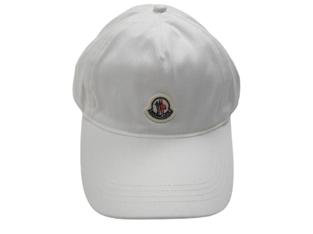 モンクレール 帽子 メンズ 【MONCLER/モンクレール/BERRETTO BASEBALL/B.Bキャップ/帽子/BB CAP/ベースボールキャップ/レディースですがメンズでも着用可/2021SS/春夏/038/ホワイト/白/サイズFREE/ゴルフやスポーツに最適】【3B703-10-V0006】