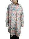 【MONCLER/モンクレール/GENIUS/ジーニアス/8 PALM ANGELS/パームエンジェルス/CAMICIA/ロングシャツ/シャツワンピース/オーバーサイズドシャツ/レディース/花柄/フラワー/アロハ/2021-2022AW/秋冬/520/ピンク系/サイズ40/42 (オーバーサイズ)/09L-2F000-03-M1420】