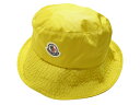 【MONCLER/モンクレール/HAT/バケットハット ナイロンハット 帽子 ハット/キャップ/レディース/2022SS/春夏/130/イエロー系/黄色/093...
