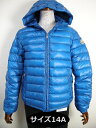 【MONCLER/モンクレール/DOMINIC/ドミニック】【キッズ14Aサイズ(大人可)】【KIDS/キッズ/ボーイ/ガール/子供/SS/春夏/ライトダウンジャケット/ダウンパーカー/735/ブルー系/サイズ14A (メンズ00-0/レディース1-2相当)】