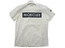 【MONCLER/モンクレール/BOX LOGO Tシャツ/TEE/半袖T/MAGLIA T-SHIRT】【キッズサイズ6A/10A (6才-10才サイズ)】【...