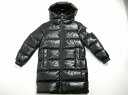 【MONCLER/モンクレール/BERRY GIUBBOTTO/ベリー/キッズサイズ8A (8才-10才サイズ 130cm前後) 2020-2021AW/秋冬/フード付きダウンコート/ロングコート/ダウンジャケット/999/ブラック/黒/KIDS/子供/ボーイ/ガール/キッズ】 3