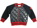 MONCLER/モンクレール/ニット切替ダウンジャケット/ダウンパーカー/ライトダウンジャケット/ベビーサイズ12/18 (1才-1才6ヶ月サイズ)2020-2021AW/秋冬/778/ダークネイビー系/赤/赤ちゃん/ベビー/BABY/KIDS/キッズ/子供/ボーイ男の子/ガール女の子/951-9B50020-A9428