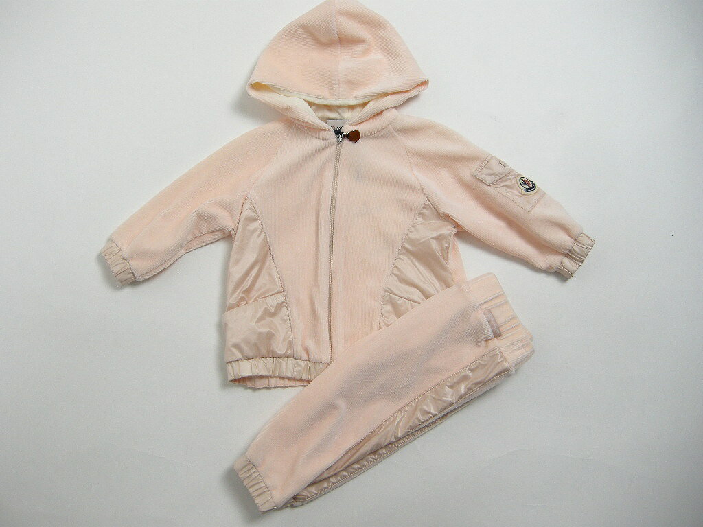 MONCLER/��󥯥졼��/KNIT WEAR CLOTHING EN/�ѡ�����/�ѥ��/���åȥ��å�/SET UP/�������åȥѡ�����/�ե꡼���ѡ�����/�������åȥѥ��/�٥ӡ�������6/9 (6����-9������� 68cm)2022-2023AW/����/529/�饤�ȥԥ󥯷�/BABY/KIDS/�Ҷ�/���λ�/8M00006-899QZ