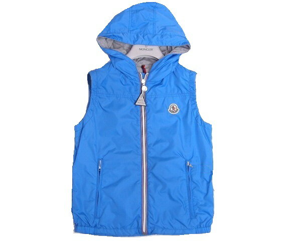 楽天micce楽天市場店【MONCLER（モンクレール）DENEB（デネブ）ナイロン ベスト/ジレ/VEST/KIDS（キッズ/ジュニア）GIRL（ガール）大人女性着用可キッズサイズ12A （レディース00-0相当）/726（ブルー/青）】