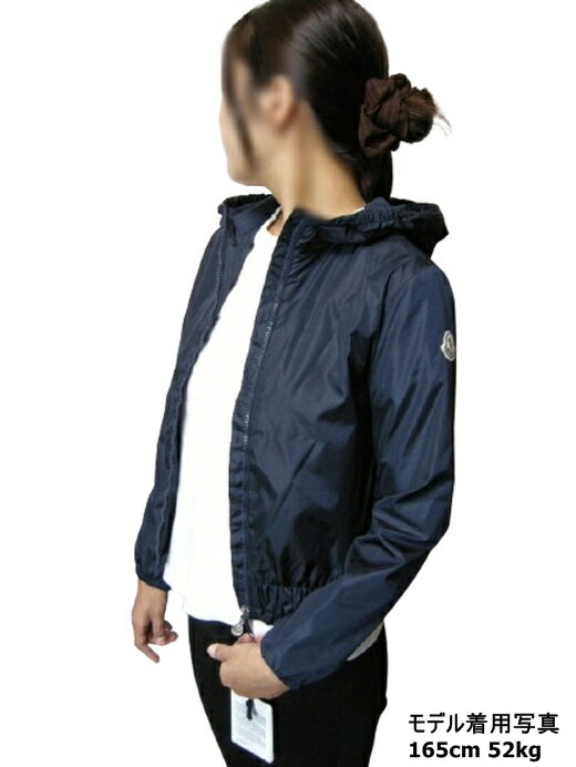 【MONCLER/モンクレール/ERINA/エリナ/キッズ12Aサイズ(大人女性可)/KIDS/キッズ/ガール/2018SS/春夏/フリル付きフードナイロンジャ...