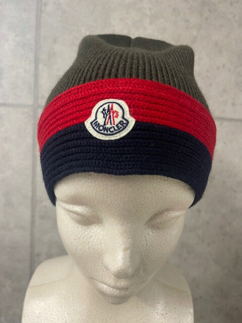 【MONCLER/モンクレール/ロゴワッペン付きニットキャップ】【ガール/キッズ/大人も...