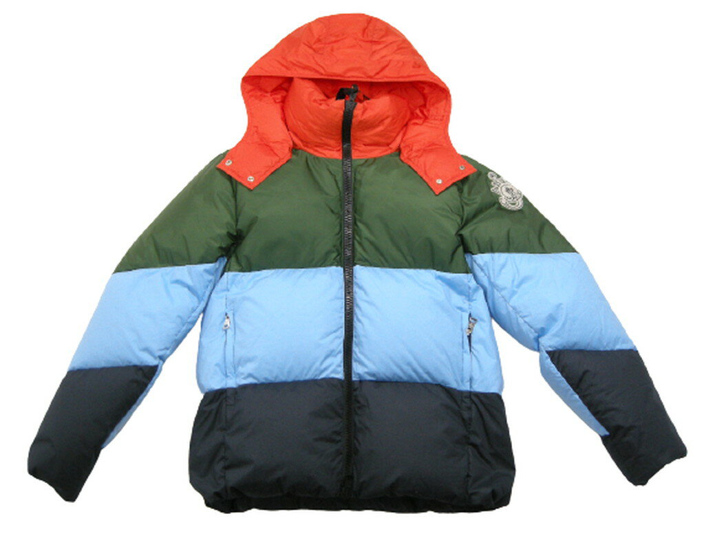【MONCLER/モンクレール/GENIUS/ジーニアス/JW ANDERSON/JWアンダーソン/BICKLING GIUBBOTTO/フード付きダウンジャケット/ダウンパーカー/メンズ/2020-2021AW/秋冬/832/マルチカラー/サイズ1 (M-L相当)】