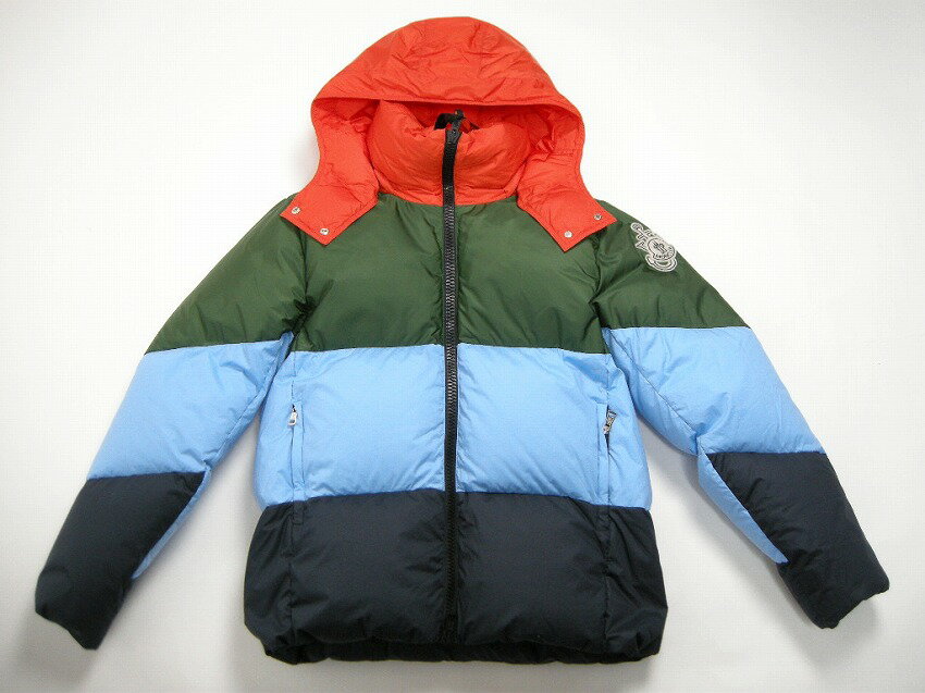 【MONCLER/モンクレール/GENIUS/ジーニアス/JW ANDERSON/JWアンダーソン/BICKLING GIUBBOTTO/フード付きダウンジャケット/ダウンパーカー/メンズ/2020-2021AW/秋冬/832/マルチカラー/サイズ1 (M-L相当)】