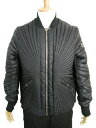 【MONCLER/モンクレール/+ Rick Owens/リックオウエンス/ANGLE GIUBBOTTO/ダウンジャケット/ダウンパーカー/ライトダウンジャケット/メンズ/2020-2021AW/秋冬/999/ブラック/黒/サイズ0 (S相当)】