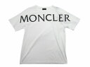 【MONCLER/モンクレール/MAGLIA GIROCOLLO/ビッグロゴTシャツ/TEE/半袖/T-SHIRT/2021SS/春夏/001/ホワイト/白/メンズ/8C7C5-10-829H8】【サイズS/M/L/XL/XXL】