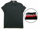 【MONCLER/モンクレール/MAGLIA POLO MANICA C/襟ロゴ ポロシャツ/POLO SHIRT/半袖鹿の子Tシャツ/TEE/2021SS/春夏/773/ダークネイビー系/メンズ/8A705-10-84556】【サイズS/M/L/XL/XXL】