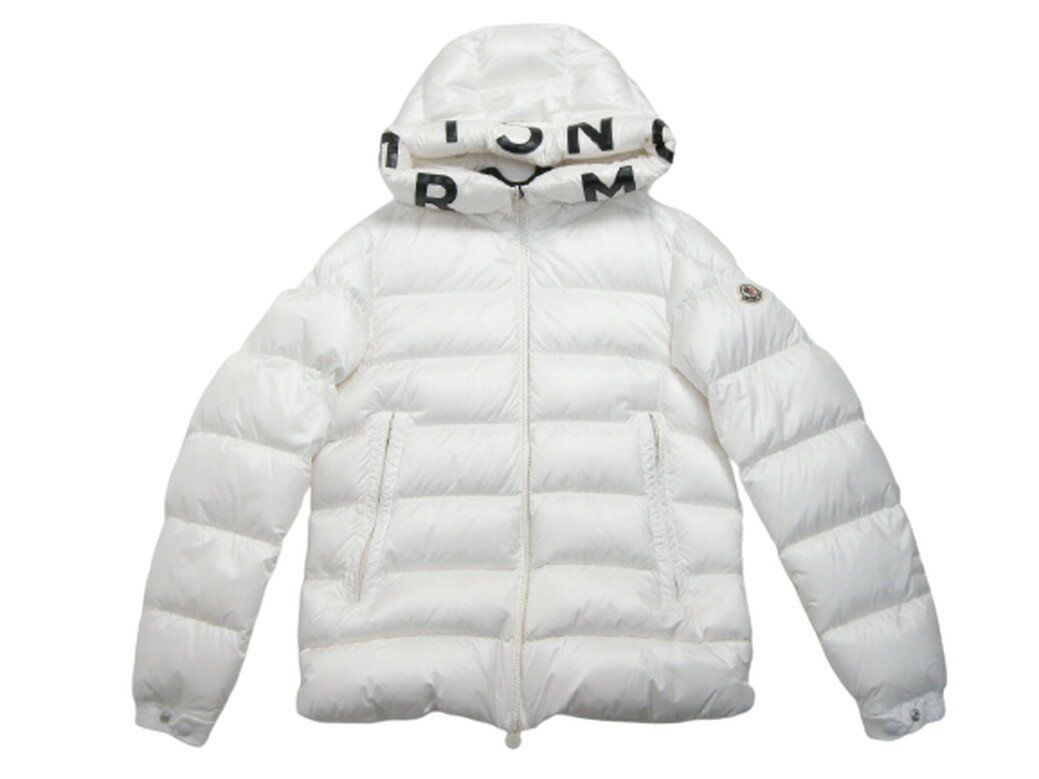 【MONCLER/モンクレール/SALZMAN GIUBBOTTO/サルツマン/フード付きダウンジャケット/ダウンパーカー/メンズ/2021-2022AW/秋冬/032/ホワイト/白/WHITE/サイズ1/2/3/4】