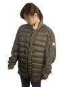 【ビッグサイズ】【MONCLER/モンクレール/ARIEGE GIUBBOTTO/アリエゲ/MA-1型ナイロン切替ライトダウンジャケット/ダウンジャケット/ダウンパーカー/ナイロンジャケット/メンズ/2018SS/春夏/828/カーキ系/サイズ6/7 (メンズ2XL-4XL)】