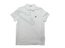 【MONCLER/モンクレール/MAGLIA POLO MANICA C/ポロシャツ/POLO SHIRT/鹿の子 Tシャツ/TEE/半袖/カットソー/メンズ/2022SS/春夏/001/ホワイト/白/サイズS/M/L/XL/091-8A00009-84556】