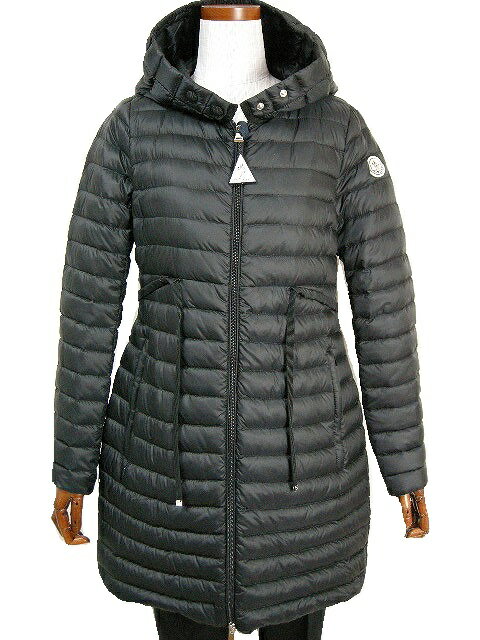 【MONCLER/モンクレール/BARBEL GIUBBOTTO/バルベル/ライトダウンコート/ライトダウンジャケット/ライトダウンパーカー/レディース/2023SS/春夏/999/ブラック/黒/BLACK/サイズ1(S-M相当)】