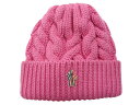 【MONCLER/モンクレール/GRENOBLE/グルノーブル/BERRETTO/ケーブル編みニットキャップ/ニット帽/ニットCAP/レディース/メンズ/202...