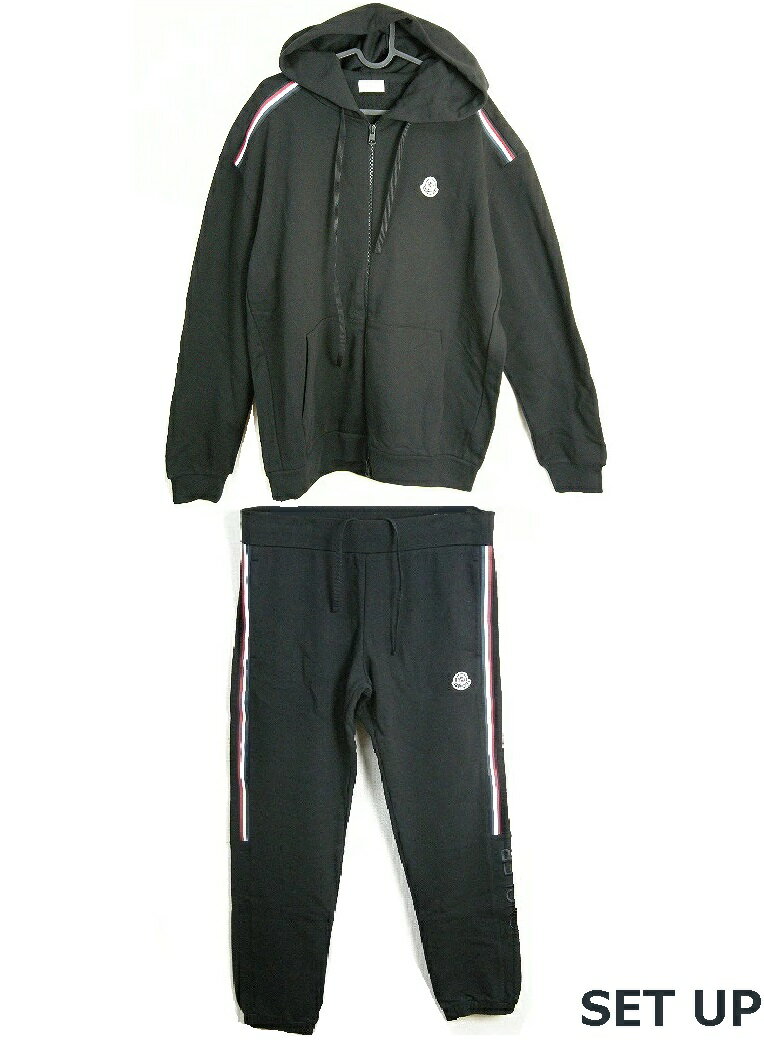 【MONCLER/モンクレール/セットアップ/SET UP/ZIP UP CARDIGAN/SWEAT BOTTOM/バックロゴ スウェットパーカー/スウェット...