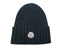 【MONCLER/モンクレール/BERRETTO TRICOT/ニットキャップ/ニット帽/ニットCAP/ビーニー/帽子/レディース/2022-2023AW/秋冬...