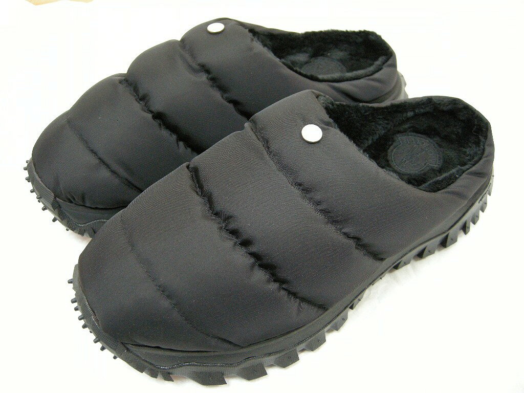 【MONCLER/モンクレール/GENIUS/ジーニアス/6 1017 ALYX 9SM/アリクス PUFFER TRAIL MULE/BOOTS/ダウンミュール/ダウンサンダル/Trailgrip Apres/ダウンブーツ/シューズ/スリッポン/2022-2023AW/秋冬/999/ブラック/黒BLACK/メンズ/レディース/サイズ39/40/41/4C00010-M2490】