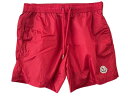 【MONCLER/モンクレール/BOXER MARE/ショーツ/ショートパンツ/水陸両用/水着/スイムウェア/短パン/ナイロンパンツ/2023SS/春夏/455/レッド/赤/RED/メンズ/2C00007-53326】【サイズS/M/L/XL】