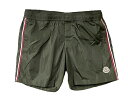 【MONCLER/モンクレール/BOXER MARE/ショーツ/ショートパンツ/水陸両用/水着/スイムウェア/短パン/ナイロンパンツ/2023SS/春夏/833/カーキ系/オリーブ系/メンズ/2C00006-53326】【サイズS/M/L】