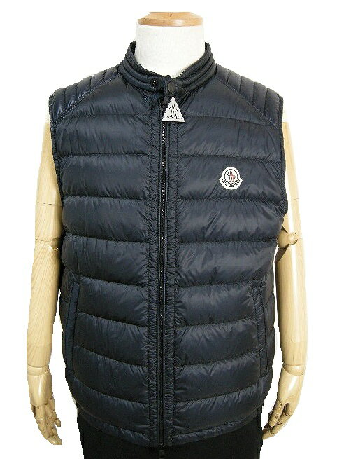 【MONCLER/モンクレール/ARVES/アルベス/メンズ/2018SS/春夏18SS/ライトダウンベスト/ジレ/軽量ダウンベスト/DOWN VEST/776/ダークネイビー系/D.NAVY/サイズ2/3/4】