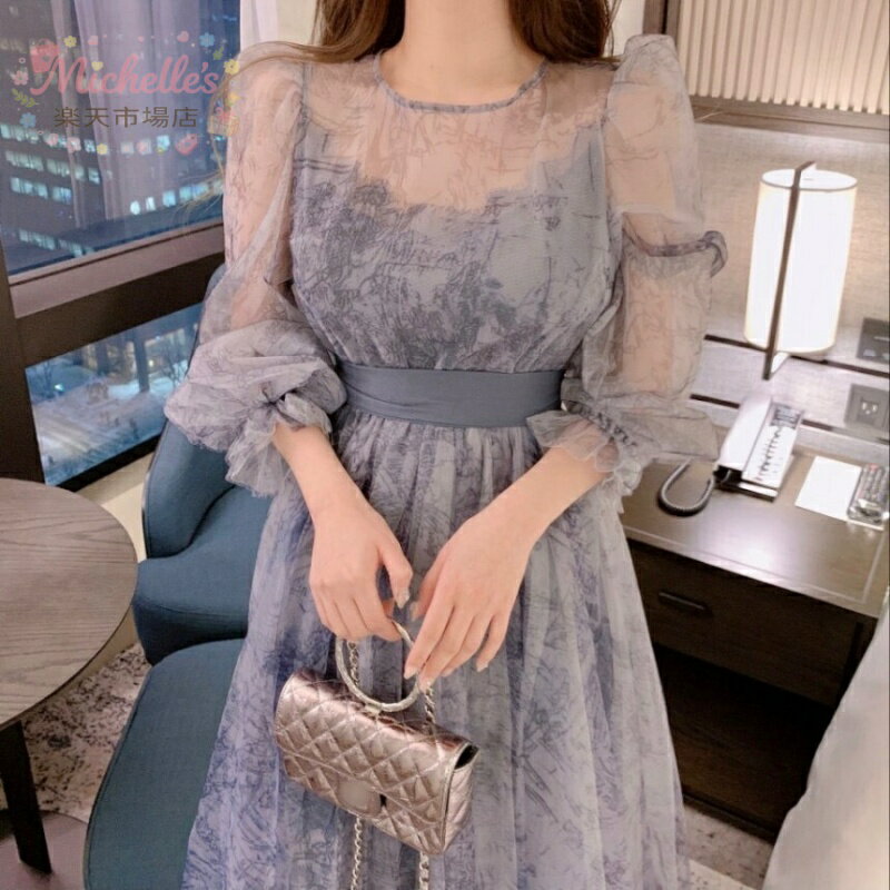 樂天商城 - レディース ワンピース 結婚式 ワンピース プチプラ パーティードレス ワンピース 同窓会ドレス 成人式ドレス オケージョンドレス 20代 シフォンワンピース お呼ばれワンピース 長袖 可愛い 韓国風ワンピース お嬢様 デート お出かけ テーラード