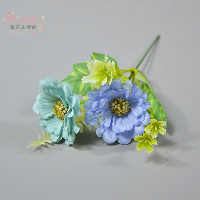 フラワーアクセサリー 牡丹 小枝 絹素材 造花 挿花 胸花 ヘッドドレス DIY ウェデ...