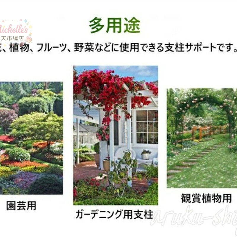 【楽天スーパーSALE】植物支柱 花ささえ 6個入 園芸支柱 植物サポート ココナッツ ...
