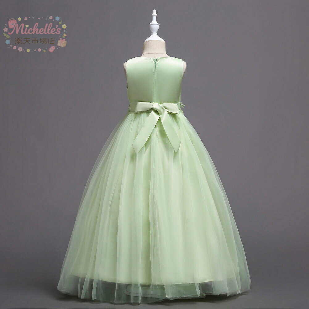 michelles楽天市場店の子供ドレス 女の子 ピアノ発表会ドレス 子供フォーマルドレス 女の子ドレス プリンセスドレス 誕生日 七五三 撮影ドレス お誕生会 結婚式ドレス キッズドレス 子供服 誕生日 ワンピース 演奏会 コンクールドレス 入学式 卒園式 お姫様 可愛い フラワーガール｜アングル2