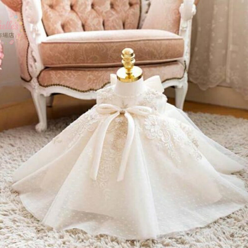 樂天商城 - 子供ドレス 結婚式 秋冬 ノースリーブ ベビードレス ホワイト セレモニードレス リトルプリンセスドレス 女の子 キッズ 小学生 フラワーガール 卒業式 七五三 発表会 フォーマル 演奏会 誕生日 ピアノ お祝い 80-160