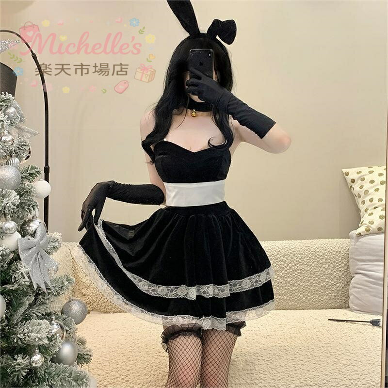 樂天商城 - クリスマスコスプレ コスチューム ドレス レディース 6点セット 衣装 仮装 ワンピース サンタ パーティードレス かわいい クリスマス衣装 サンタコス サンタクロース 演出服 パーティー プレゼント