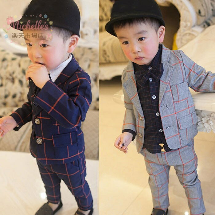 Top & Bottom Sets - 【楽天スーパーSALE】フォーマルスーツ 男の子 キッズ 子供 スーツ カジュアル スーツ90 100 110 120 130 140ベスト タキシード チェック柄 ジュニア 入学式 入園式 卒業式 七五三 結婚式 発表会 誕生日 お食い初め お宮参り