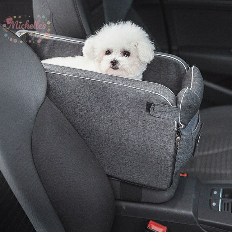 樂天商城 - ペットクッション付きの新しいペットの犬と猫の車シートカバー犬用カーシートクッションボックス 防水滑り止め犬用ポケットクッション オールシーズンユニバーサル 旅行に適しており ペットライドボックス 小型犬と猫のペットのドライビングパッド