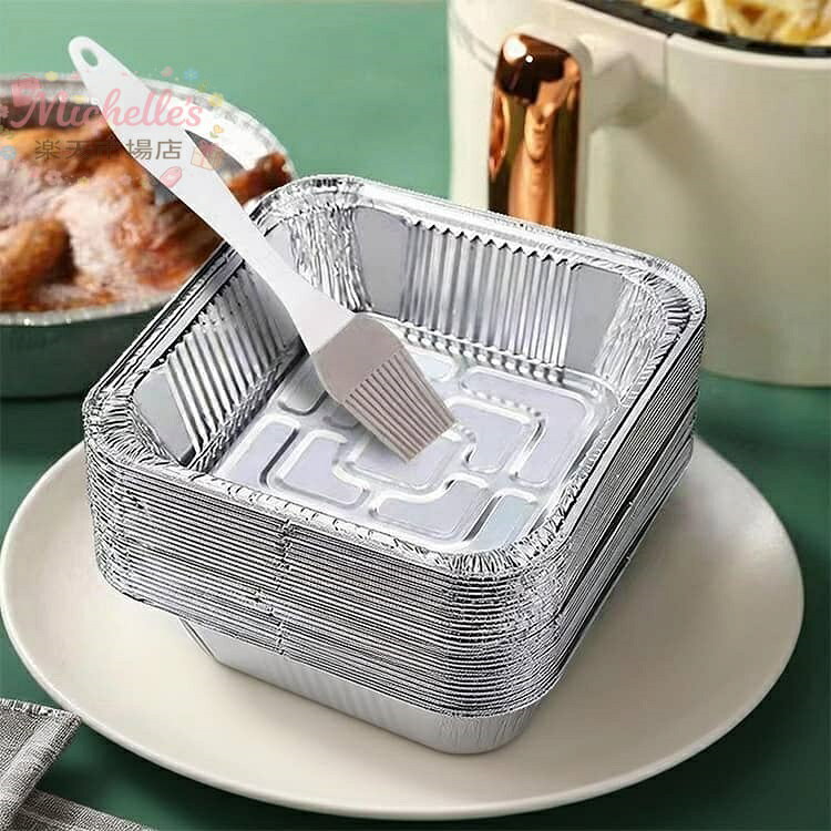 アルミ 使い捨て 対応 四角形 容器 アルミカップ 60枚セット オーブン トレー 耐熱 食品グレード ケーキ お菓子 ベーキング 揚げ物 3-4 キッチン用品 家庭用 michelles-store-10010995 michelles楽天市場店 サンプル画像2