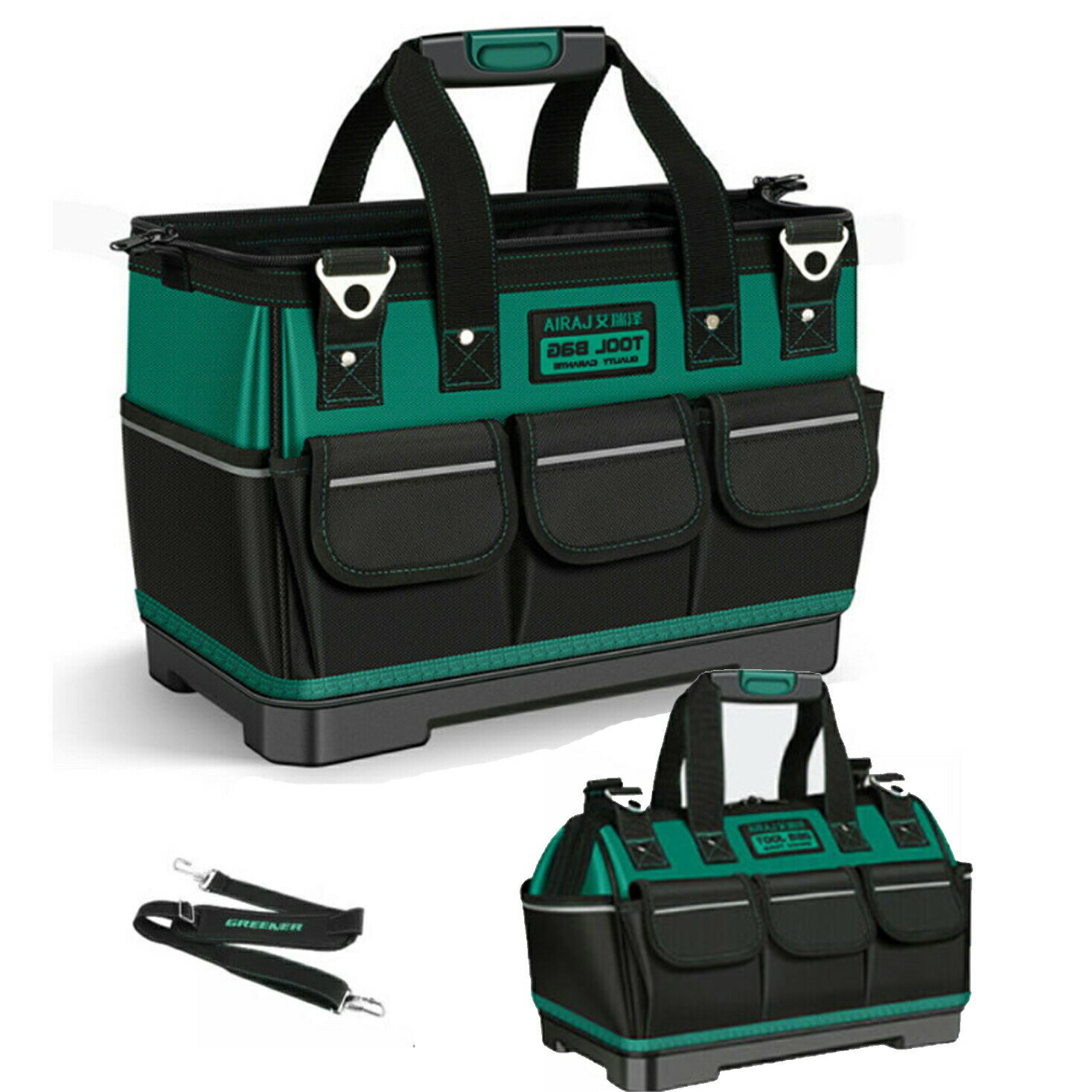 ツールバッグ 工具バッグ 2way 工具袋 道具袋 工具差し入れ 肩掛...(3)