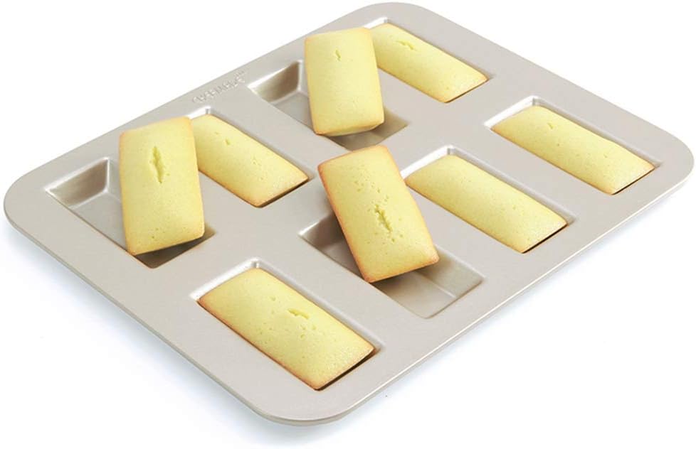 フィナンシェ 型 (Financier) ケーキ型 8ヶ取 粘りにくいケーキ型 バレンタインデー プレゼント