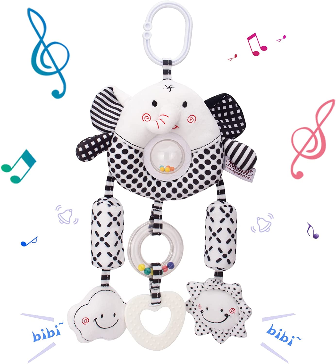 ベビーカー おもちゃ ぶら下げ チャイルドシート おもちゃ 取り付け お出かけ メリー 車 玩具 ベビー 赤ちゃん おもちゃ 0歳 取り付け 新生児 出産祝い 誕生日ギフ ト