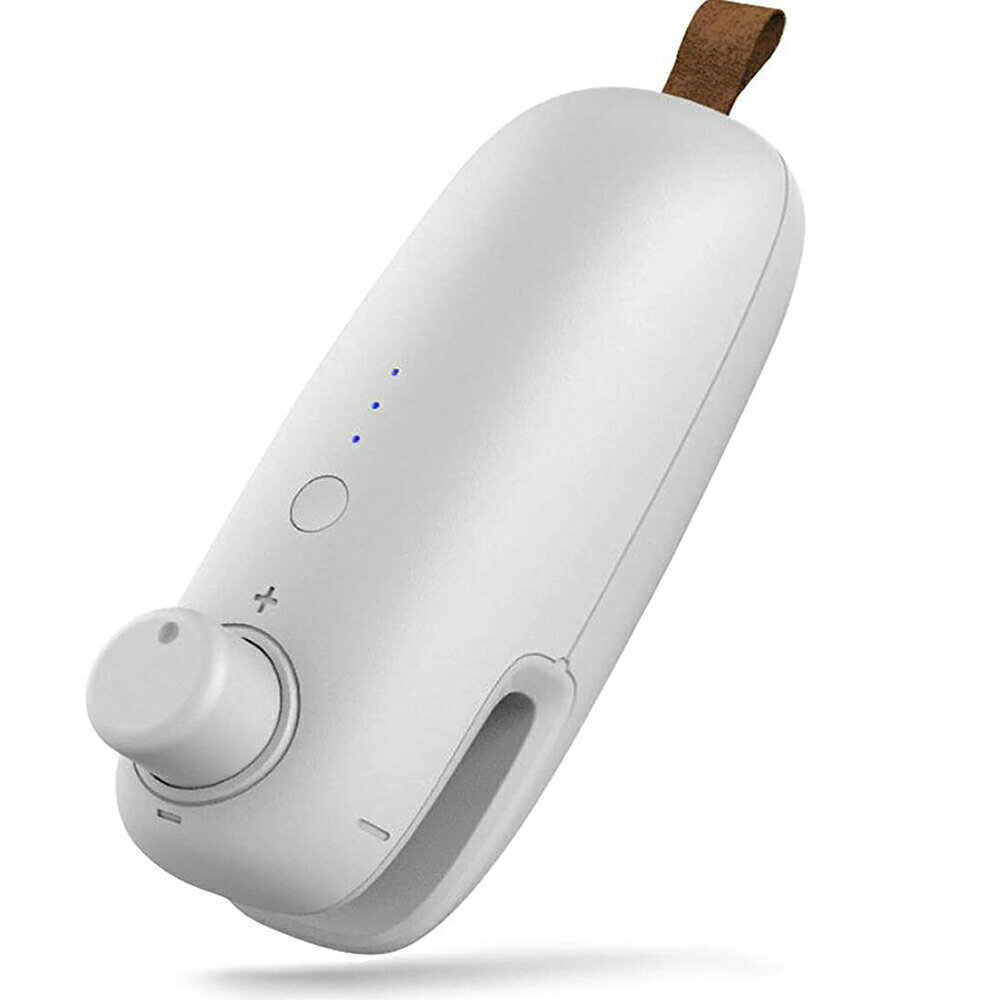 シーラー USB 小型 シーラー 家庭用 充電式 ヒートシーラー 開封 & 密封 2in1 密封機 強力 ハンディシ..