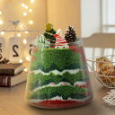 DIY クリスマス フレグランス キャンドル, クリスマスツリーの香り ワックスキャンドル | アロマセラピー手工製ワックスデコレーション 誕生日母の日自宅秋バ...