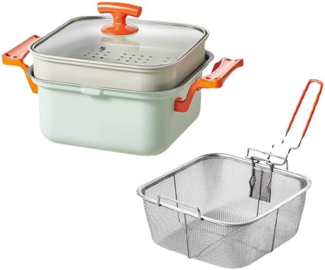 多機能 揚げ物用品 キッチンラック 家庭用小型フライパン 大容量ステンレス製品 システムパン唐揚げ フ..