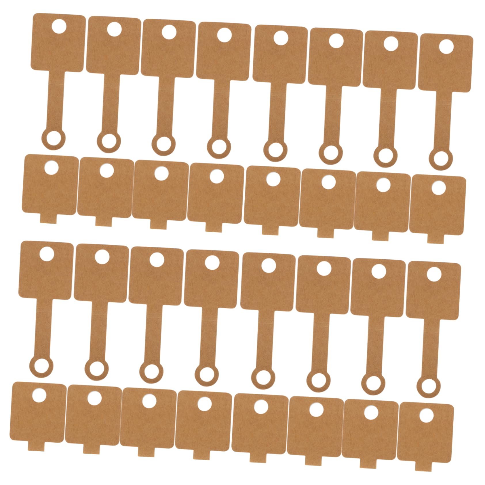 ジュエリー折りたたみカード 200個セット ジュエリーディスプレイカード ネックレス ブレスレット対応 ..