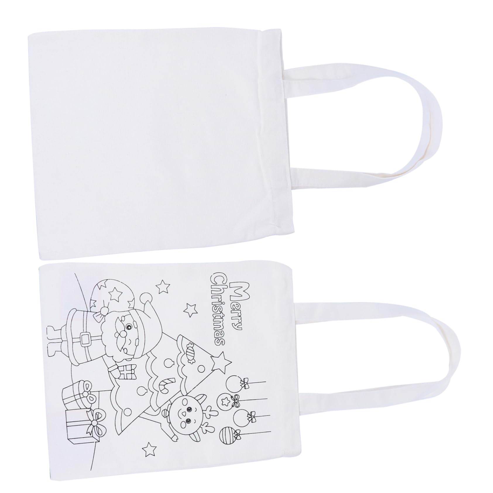 [] 2個用 り トートバッグ クリスマスツリー 大 作り や に 適な 用可能